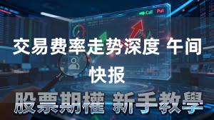 交易费率走势深度 午间快报